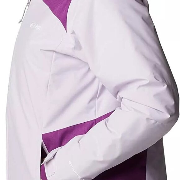 Columbia Women's Tipton Peak Insulated Jacket Pale Lilac/Plum SZ M NWT RET $160 - Picture 5 of 12